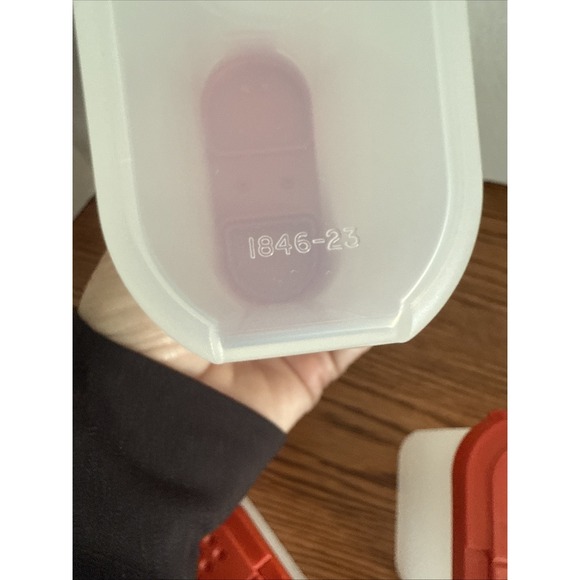 Vintage Tupperware Modular Mates Spice Rack Shakers 1846 1844-16 1847-3 - Picture 11 of 12